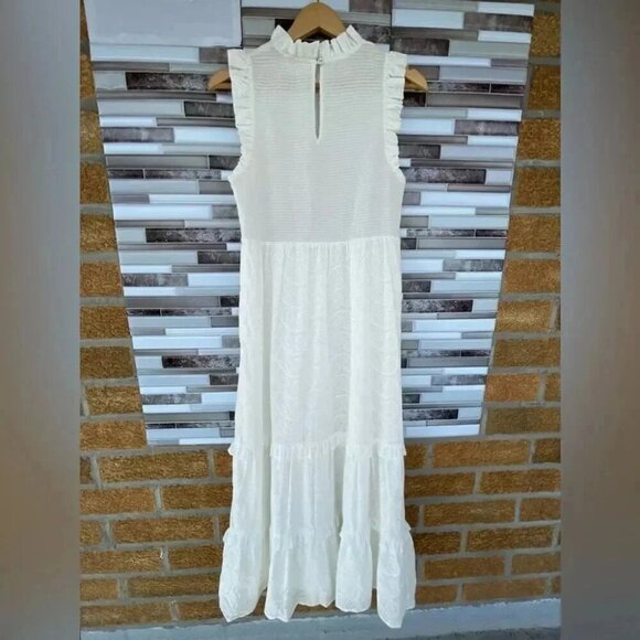 Marie Oliver Quinnlyn Paisley Maxi Dress small cream - Picture 9 of 16